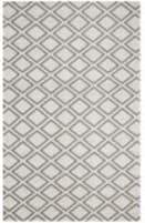 Safavieh Micro-Loop Mlp514G Silver / Dark Grey Area Rug