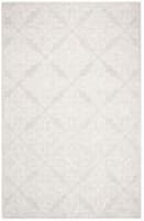 Safavieh Micro-Loop Mlp515G Silver / Ivory Area Rug