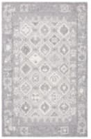 Safavieh Micro-Loop Mlp517G Ivory / Grey Area Rug