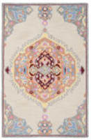 Safavieh Micro-Loop Mlp551B Beige / Orange Area Rug