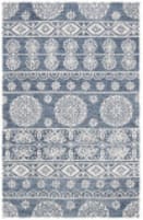 Safavieh Micro-Loop Mlp607M Blue / Ivory Area Rug