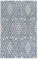 Safavieh Micro-Loop Mlp611M Blue / Ivory Area Rug