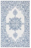 Safavieh Micro-Loop Mlp614A Ivory / Blue Area Rug