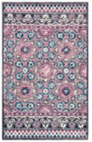 Safavieh Micro-Loop Mlp632A Ivory / Pink Area Rug