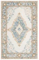 Safavieh Micro-Loop Mlp953A Ivory / Blue Area Rug