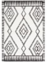 Safavieh Marrakesh Mrk304A Ivory / Dark Grey Area Rug