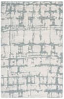 Martha Stewart Tufted Msr4533J Teal / Ivory Area Rug