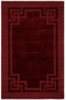 Martha Stewart Deco Frame Msr4614C Vermillon Area Rug