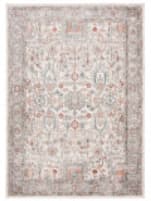 Martha Stewart Machine Made Msr877F Grey / Ivory Area Rug