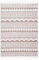 Safavieh Moroccan Tassel Shag Mts484B Ivory / Beige Area Rug