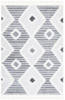 Safavieh Moroccan Tassel Shag Mts612F Grey / Ivory Area Rug