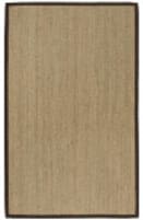 Safavieh Natural Fiber Nf115K Natural / Dark Brown Area Rug