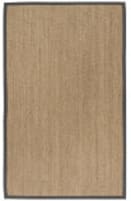 Safavieh Natural Fiber Nf115Q Natural / Dark Grey Area Rug