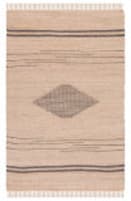 Safavieh Natural Fiber Nf121Z Black / Natural Area Rug