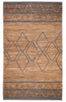 Safavieh Natural Fiber Nf957B Beige / Grey Area Rug