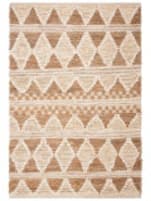 Safavieh Natural Fiber Nf958T Brown / Beige Area Rug