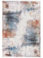 Safavieh Phoenix Phx281A Ivory / Blue Area Rug