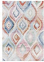 Safavieh Phoenix Phx290M Light Blue / Pink Area Rug