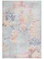 Safavieh Phoenix Phx580M Blue / Rust Area Rug