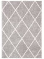 Safavieh Parma Shag Pma515G Grey / Cream Area Rug