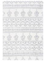 Safavieh Parma Shag Pma544A Ivory / Grey Area Rug