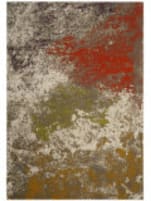 Safavieh Porcello Prl7741F Grey / Orange Area Rug