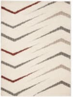 Safavieh Santorini Shag Sgg166A Cream / Multi Area Rug