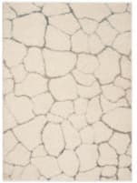 Safavieh Santorini Shag Sgg169A Cream / Multi Area Rug