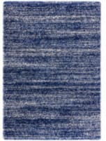 Safavieh Hudson Shag Sgh295N Navy / Ivory Area Rug