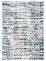 Safavieh Hudson Shag Sgh299A Ivory / Slate Blue Area Rug