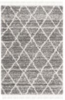 Safavieh Melrose Shag Sgml935F Grey / Ivory Area Rug