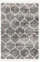 Safavieh Melrose Shag Sgml936F Dark Grey / Ivory Area Rug