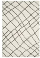 Safavieh Sparta Shag Spg512C Ivory / Grey Area Rug