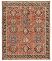 Safavieh Samarkand Srk172P Rust / Blue Area Rug