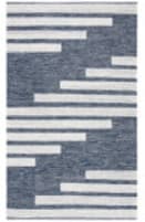 Safavieh Striped Kilim Stk514N Navy / Ivory Area Rug