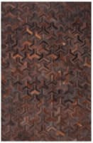 Safavieh Studio Leather Stl817T Brown / Light Brown Area Rug