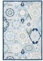 Safavieh Suzani Szn502M Blue / Ivory Area Rug