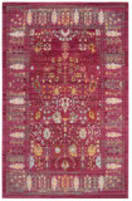 Safavieh Valencia Val108P Fuchsia / Multi Area Rug