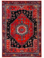 Safavieh Vintage Hamadan Vth204Q Red / Black Area Rug