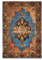 Safavieh Vintage Hamadan Vth219D Gold / Light Blue Area Rug