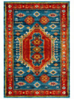 Safavieh Vintage Hamadan Vth253M Blue / Orange Area Rug