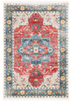 Safavieh Vintage Persian Vtp478Q Red / Blue Area Rug