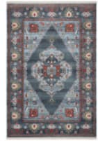 Safavieh Vintage Persian Vtp482M Blue / Light Blue Area Rug