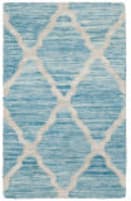 Shalom Brothers Durham Kilim Dk-12 Aqua Area Rug