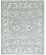 Solo Rugs Oushak S3350-LBLU  Area Rug