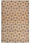Solo Rugs Transitional Jute S3383-Natu Brown Area Rug