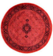 Solo Rugs Fine Vibrance  6'8'' x 6'8'' Round Rug