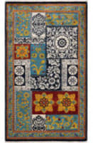 Solo Rugs Suzani  3'3'' x 5'5'' Rug