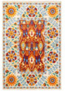 Solo Rugs Suzani  6'2'' x 9'4'' Rug