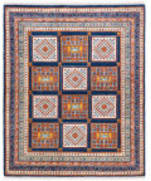Solo Rugs Tribal  4'10'' x 5'10'' Square Rug
